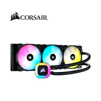 VENTILADOR COOLER TRIPLE CORSAIR H150 COMPATIBLE INTEL LGA1200 / 1700 / 1150 / 1151 / 1156 AMD:AM5 / AM4