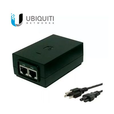 ADAPTADOR POE UBIQUITI AIRMAX UNIFI POE-48-24G 48VDC A 0.5A