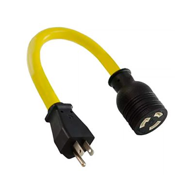 CABLE ADAPTADOR DE ALIMENTACION NEMA 5-15P MACHO A L5-20R HEMBRA 20A