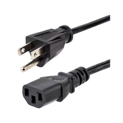 CABLE DE PODER TRES PATAS PARA MONITOR O CPU 1.5 MTS.