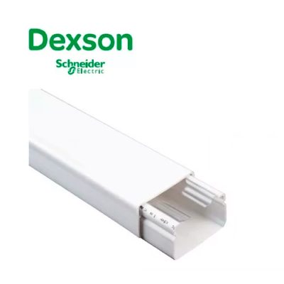 CANALETA PLÁSTICA DEXSON SIN DIVISION PVC 100 X 45MM BLANCO