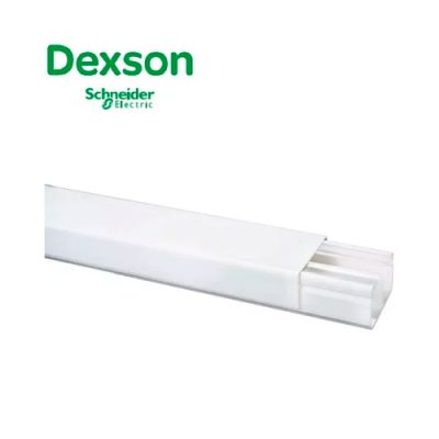 CANALETAS PLÁSTICAS DEXSON CON DIVISION PVC 32 X 12MM 10 UNIDADES