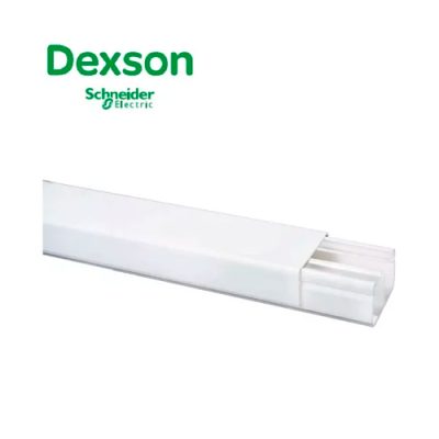 CANALETAS PLÁSTICAS DEXSON SIN DIVISION PVC 32 X 12MM 10 UNIDADES