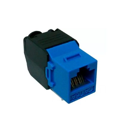 CONECTOR JACK RJ45 CONNECTION CRJ-7202 HEMBRA CAT6A AZUL