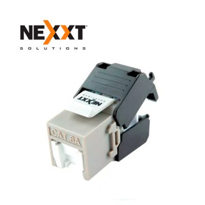 CONECTOR JACK RJ45 NEXXT NXK-UTG00 HEMBRA CAT6A GRIS