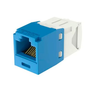 CONECTOR JACK RJ45 PANDUIT CJ688TGBU HEMBRA CAT6 AZUL PAN-NET