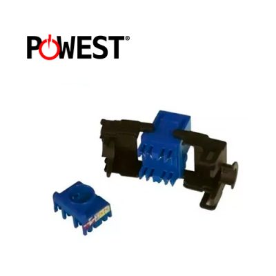 CONECTOR JACK RJ45 POWEST NJA6A-3602 HEMBRA CAT6A AZUL