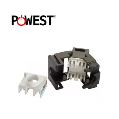 CONECTOR JACK RJ45 POWEST NJN6-3600 HEMBRA CAT6 NEGRO