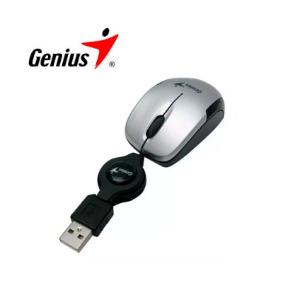 MINI MOUSE OPTICO RETRACTIL USB GENIUS MICRO TRAVELER SCROLL