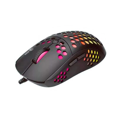 MOUSE OPTICO GAMER 3D USB SCORPION M399 SCROLL RGB 6 BOTONES PROGRAMABLES