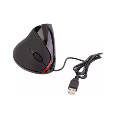 MOUSE OPTICO VERTICAL 3D USB ANERA SCROLL ILUMINADO