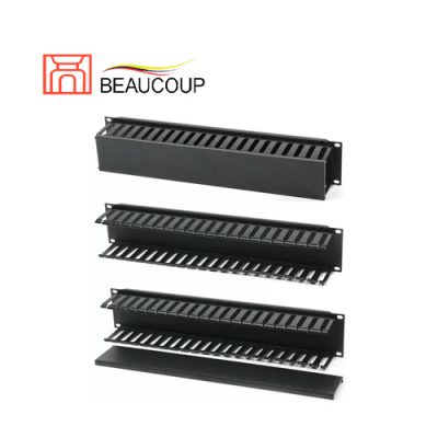 ORGANIZADOR HORIZONTAL 40X60 BEAUCOUP 1UR PARA RACK 19″ PLG