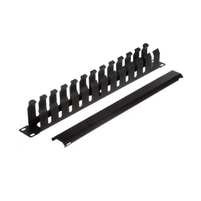 ORGANIZADOR HORIZONTAL 40X60 COMMSCOPE 1UR PARA RACK 19″ PLG