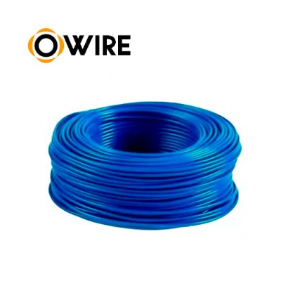 ROLLO DE CABLE UTP OWIRE CAT6 AZUL CCA 23AWG INTERIOR 100mts.