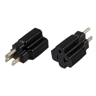ADAPTADOR DE ALIMENTACION XH-A05 NEMA 5-15P MACHO A NEMA 5-20R HEMBRA PARA PDU 15A