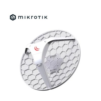 ACCESS POINT WIRELESS N MIKROTIK RBLHG-5nD 5GHz 24.5dBi 316mW + PoE OUTDOOR