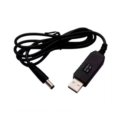 ADAPTADOR USB A PLUG MACHO DE 5V A 12V/1A