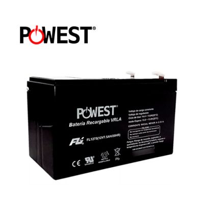 BATERIA DE UPS POWEST CEBAT-7203 DE 12V 7.5 Ah