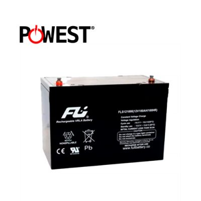 BATERIA SELLADA POWEST FLG121000 GEL CICLO PROFUNDO 12V 100AH