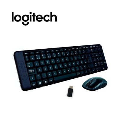 COMBO TECLADO + MOUSE INALAMBRICO LOGITECH MK220 2.4GHZ EN ESPAÑOL