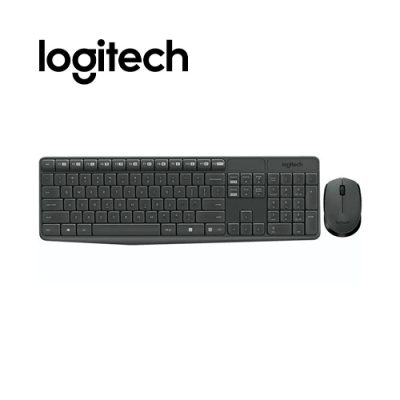 COMBO TECLADO + MOUSE INALAMBRICO LOGITECH MK235 2.4GHZ EN ESPAÑOL