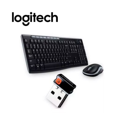 COMBO TECLADO + MOUSE INALAMBRICO LOGITECH MK270 2.4GHZ EN ESPAÑOL