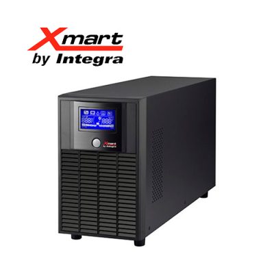 INVERSOR DE VOLTAJE XMART INV-XBU-SW-1K-120-LCD DE 1000VA – 600W 6 TOMAS 120V