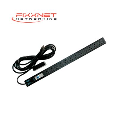 MULTITOMA FIXXNET PDU NET-PDU1219 VERTICAL PARA RACK 10 TOMAS 120V