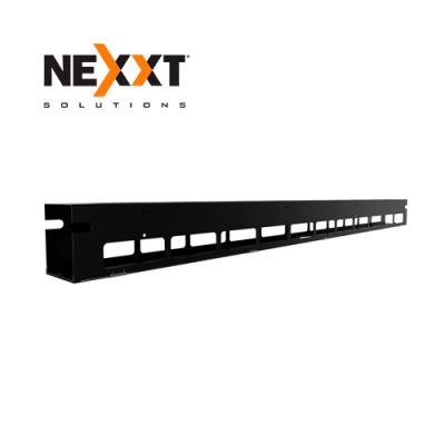 ORGANIZADOR NEXXT PCRCOVT7FBK VERTICAL DERECHO ,IZQUIERDO 42UR (2066x127x152.4mm) NEGRO