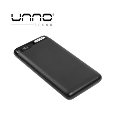 POWER BANK UNNO PB2320BK 2XUSB3.0, USB-C 20W