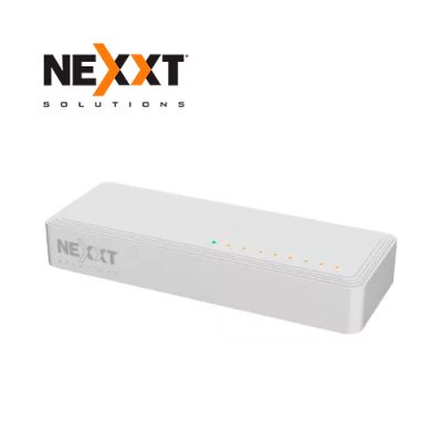 SWITCH NEXXT NAXOS NSW-N801G DE 8 PUERTOS GIGABIT 10/100/1000 PARA ESCRITORIO