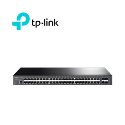 SWITCH TP-LINK TL-SG3452X ADMINISTRABLE L2 DE 48 PUERTOS 10/100/1000 + 4 PUERTOS 10 GIGABIT SFP RACKEABLE