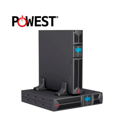 UPS POWEST TITAN ON-LINE NUOLT-7456 DE 1000VA 900W 6 TOMAS 120V RACKEABLE