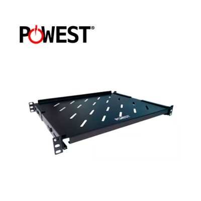 BANDEJA 4 PARANTES POWEST NBAC-6510 RACK 1UR VENTILADA 65cm REGULABLE