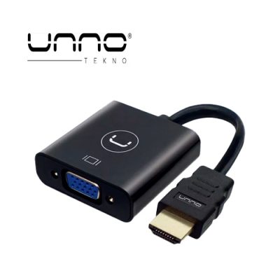 CABLE ADAPTADOR UNNO AD4202BK HDMI A VGA