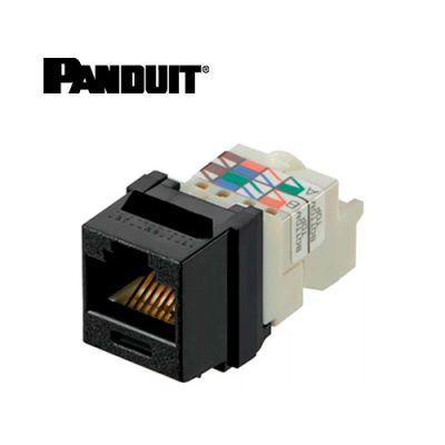 CONECTOR JACK RJ45 PANDUIT NK6TMBL HEMBRA CAT6 BLACK NETKEY