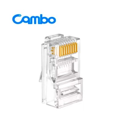 CONECTORES CAMBO PLUG RJ45 CAT6A PLASTICOS MODULAR FUNDA 100u.