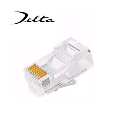 CONECTORES PLUG RJ45 DELTA CAT6 50U PARA KIT