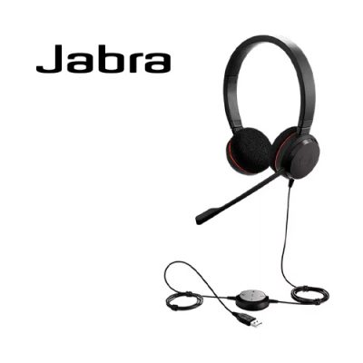 HEADSET JABRA 4999-823-109 EVOLVE 20 MS USB NEGRO