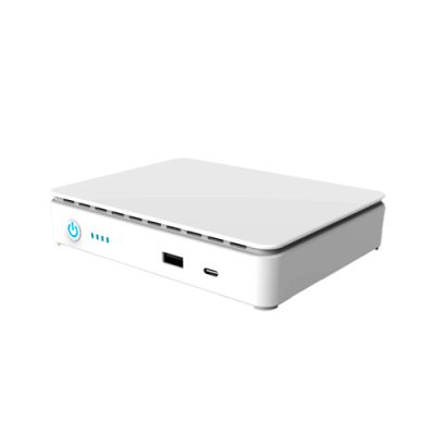 MINI UPS PARA ROUTER M1550 BATERIA 10400mAH 35W 12V, 9V, 5V, USB, USB-C, PoE