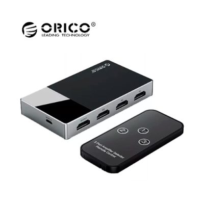 SPLITTER DE VIDEO HDMI ORICO HD-5H-GY-BP DE 5 ENTRADAS A 1 SALIDA + CONTROL REMOTO METALICO