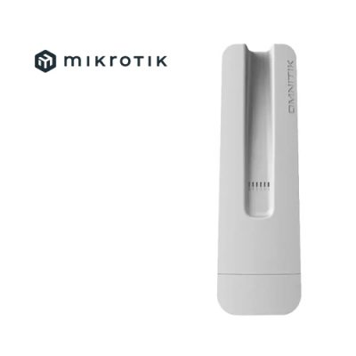 ACCESS POINT WIRELESS MIKROTIK OMNITIK 5GHz DOS ANTENAS 7.5 dBi 1260mW 300Mbps 4LAN USB OS L5 + PoE OUTDOOR