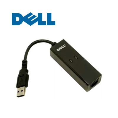 ADAPTADOR DE FAX MODEM DELL RD02-D400 USB 2.0 A RJ11 56K CABLE CALL ID