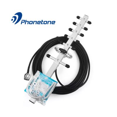 ANTENA YAGI OUTDOOR PHONETHONE 12dBi 4G 1710 – 2700MHz + 10m CABLE CONECTOR N MACHO