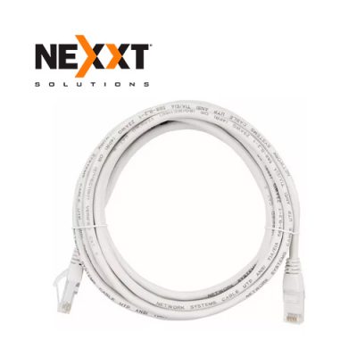 CABLE DE RED UTP PATCH CORD NEXXT CAT6 CERTIFICADO 7 PIES LSZH