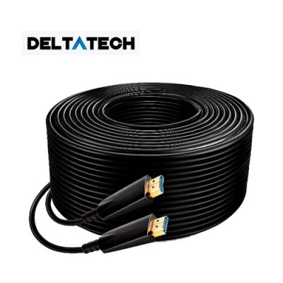 CABLE DE VIDEO DE FIBRA OPTICA DELTA 4K HDMI V2.0 DE 60mts.