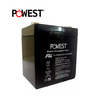 BATERIA DE UPS POWEST CEBAT-7202 DE 12V 5 Ah