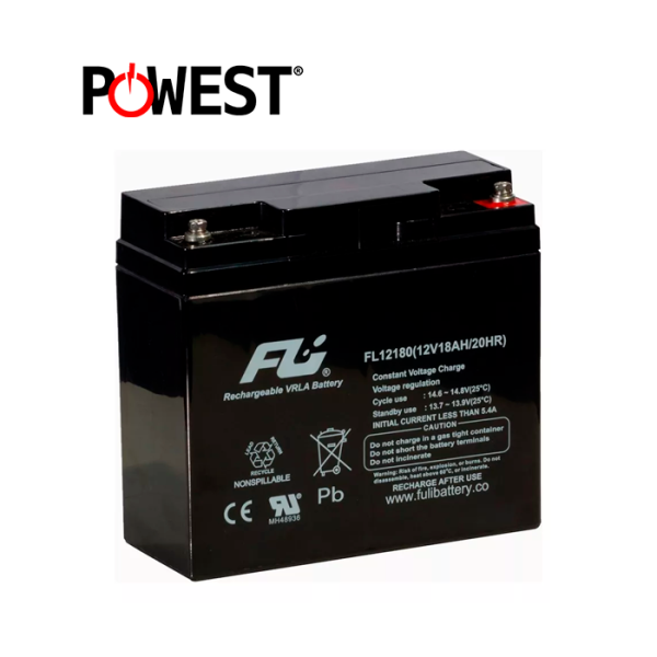 BATERIA DE UPS POWEST CEBAT-7208 DE 12V 18 Ah