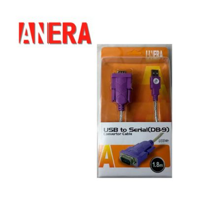 CABLE ADAPTADOR DE USB A SERIAL RS-232 dB9 MACHO