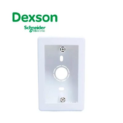 CAJA SOBREPUESTA DEXSON SUPERFICIAL PARA FACE PLATE DE 40MM